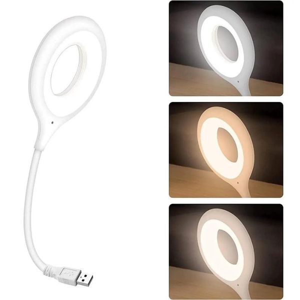 Світильник LED USB гнучкий кільцевий RS-1336 фото