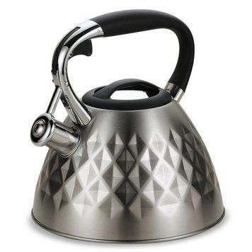 Чайник нерж. зі свистком "Ромби" 3,5л RS-4790 фото